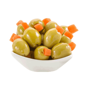 Ελιές γεμιστές </br> καρότο